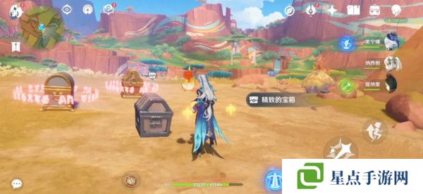 原神硫晶支脈山頂寶箱位置 硫晶支脈三寶箱如何打開[多圖]圖片13