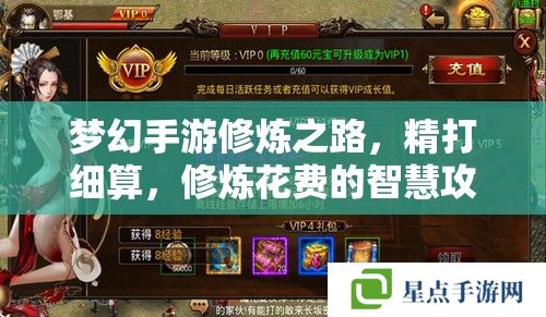 夢(mèng)幻手游修煉之路，精打細(xì)算，修煉花費(fèi)的智慧攻略