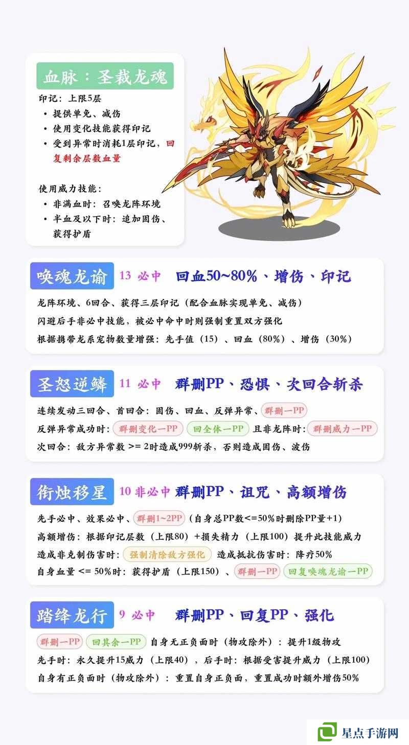 洛克王國七彩仙靈種族值及技能表深度解析